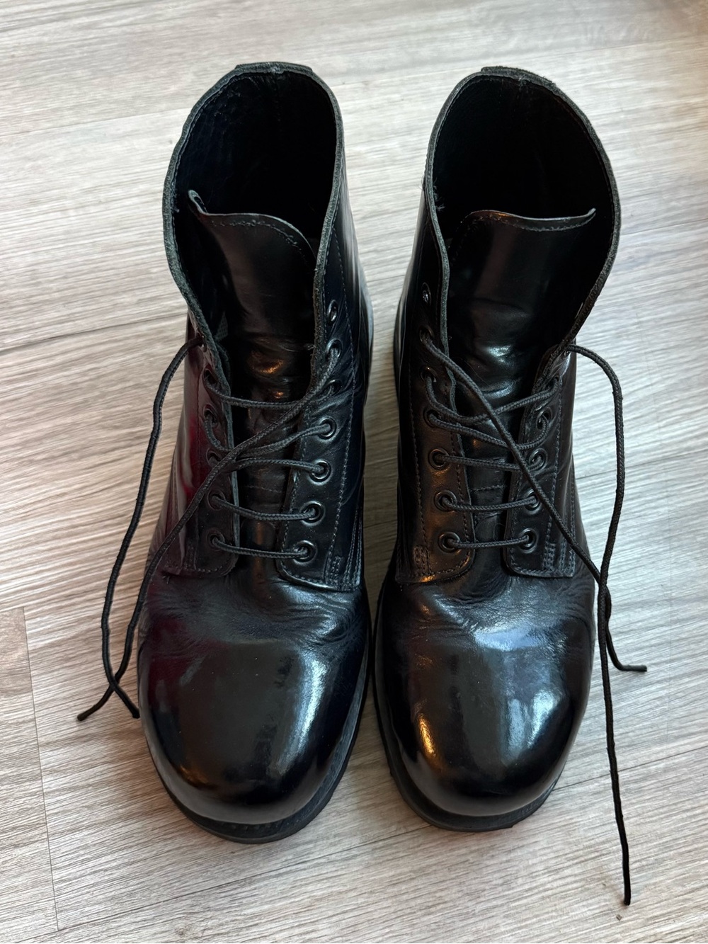 Canadian Armed Forces MK3 Combat Boots Black Leather Vibram 270/102 Men’s 9.5-10